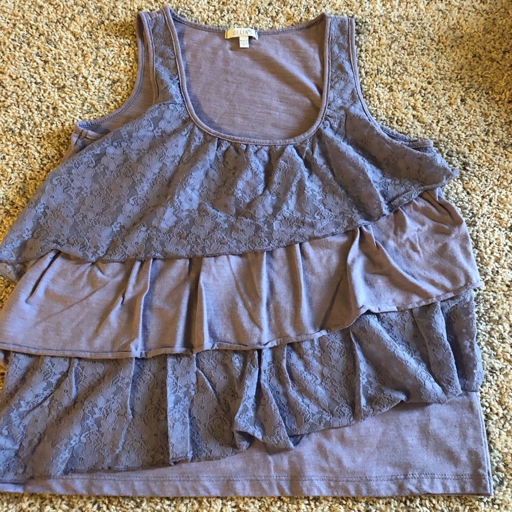 Ruffled top